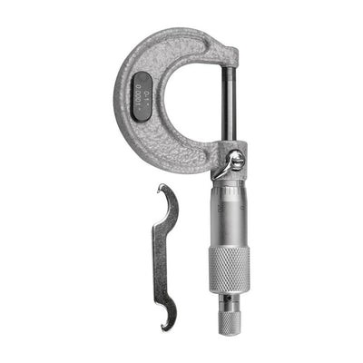 0-1" SNK Style Solid Metal Frame Outside Micrometer Digital Counter Ratchet Stop 0.0001" Grad