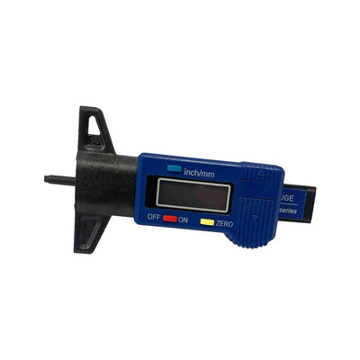 0-1"/ 0-25 mm,Digital Depth Gauge Gage,0.0005" Resolution,Tire Tread Depth Gauge