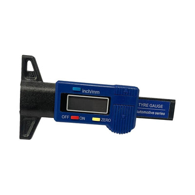 0-1"/ 0-25 mm,Digital Depth Gauge Gage,0.0005" Resolution,Tire Tread Depth Gauge