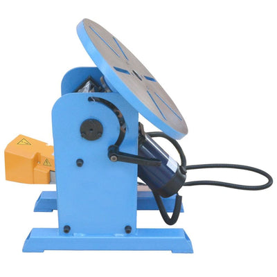 0-135° Welding Positioner Welder Turn Table Tilt Foot Pedal 220 - 480lbs Load Cap.110v