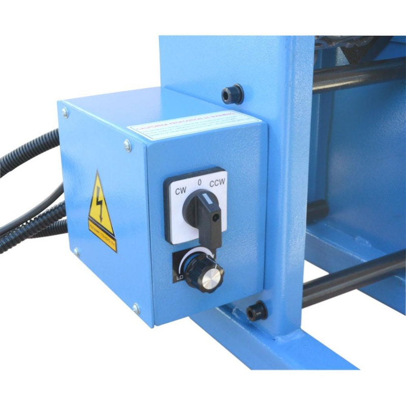 0-135° Welding Positioner Welder Turn Table Tilt Foot Pedal 220 - 480lbs Load Cap.110v