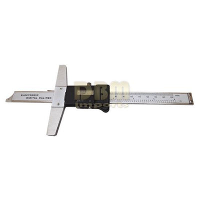 0-6" 150MM CALIPER DIGITAL ELECTRONIC DEPTH GAGE GAUGE DOUBLE HOOK