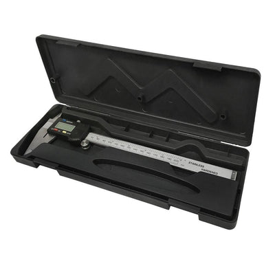 0-8"/0-200mm 8" Digital Caliper Large LCD Electronic Resolution .0005