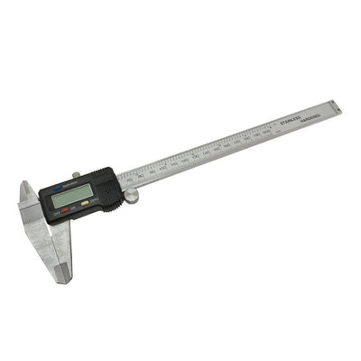 0-8"/0-200mm 8" Digital Caliper Large LCD Electronic Resolution .0005