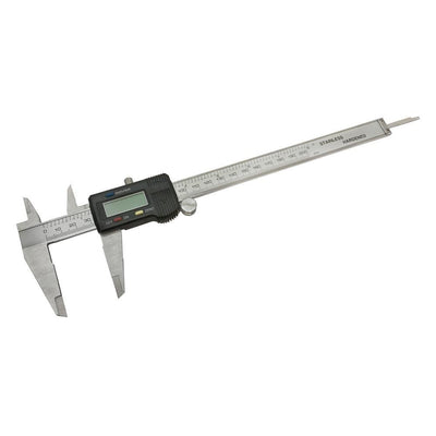 0-8"/0-200mm 8" Digital Caliper Large LCD Electronic Resolution .0005