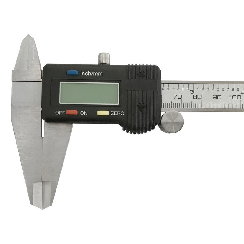 0-8"/0-200mm 8" Digital Caliper Large LCD Electronic Resolution .0005