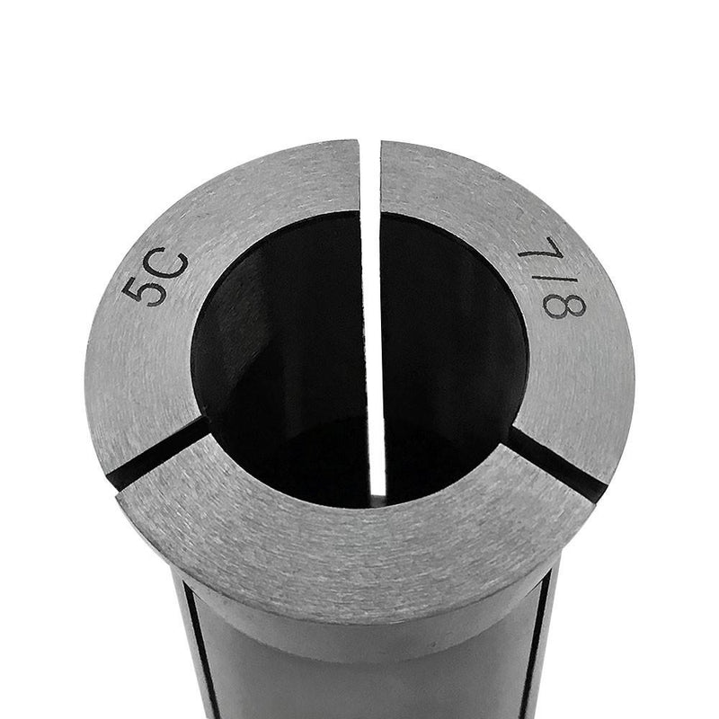 0.0006" High Precision 5C 7/8" Round Collet Fit Hardened Machining Turning