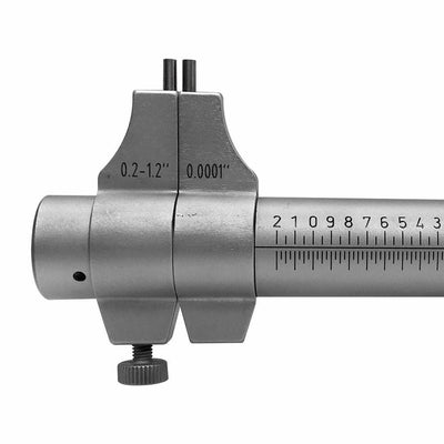 0.2 - 1.2" Inside Micrometer Ratchet Stop 0.001" Graduation Precision Ruler Measure Scale