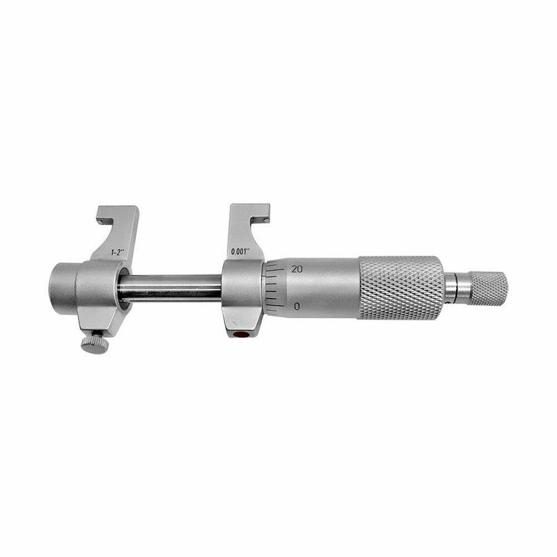 1 - 2" Inside Micrometer Ratchet Stop 0.001" Graduation Precision Ruler Measure Scale