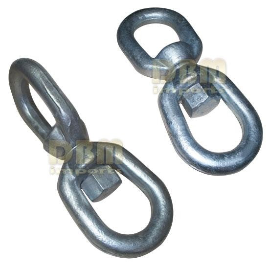 1 inch EYE EYE Swivel Marine Mooring Galvanized 12500 Lbs