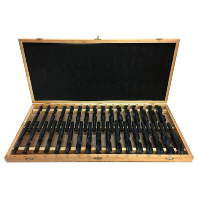 1 Set Of 32 PC 33/64 - 1'' Shank Silver Deming Drill Set ANSI Drilling
