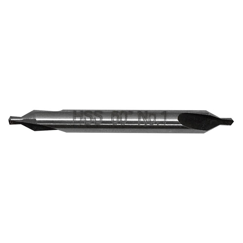 1 Set of 5 Pc 60 Degrees No.1 HSS Center Drill Countersink