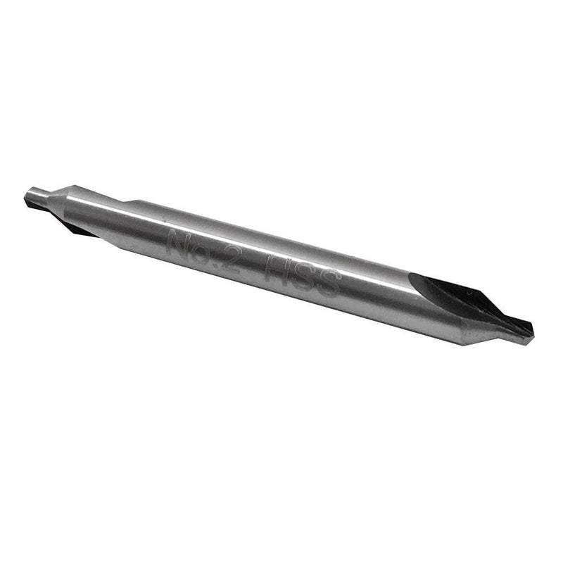 1 Set of 5 Pc 60 Degrees No.2 HSS Center Drill Countersink