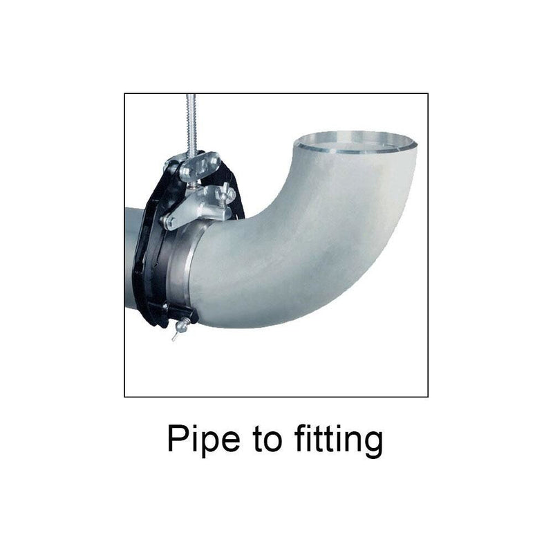 1" to 12" Alignment Pipe Clamp Flange Tee Fitting Elbow Exotic Pipe Fabrication - Set 3PC