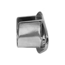 1-1/16'' Tubing U Chrome Finish Half Round Wall Flanges Fixture Hanger 2 Pc