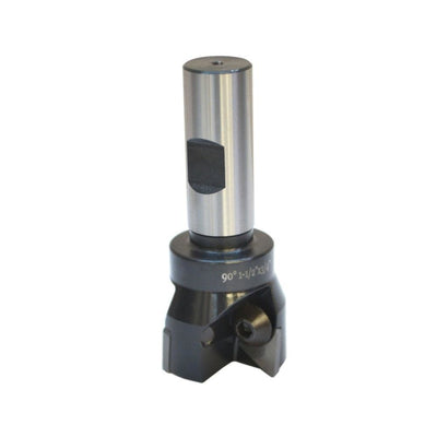 1-1/2'' indexable End Mill 3/4" Shank Style 3 TPG32 Inserts Cutter 90 Degree