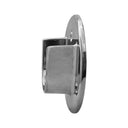 1-1/4'' Tubing U Chrome Finish Half Round Wall Flanges Retail Fixture Hanger 10 Pc