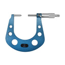 1-2" Range 0.0001" Grad Disc Brake Micrometer Carbide With Wooden Case