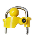 Trailer Coupler Lock, Heavy Duty Hitch Lock with 3 Keys for Boat, RV, Utility Trailer & Tractor Theft Protection