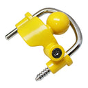 Trailer Coupler Lock, Heavy Duty Hitch Lock with 3 Keys for Boat, RV, Utility Trailer & Tractor Theft Protection