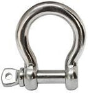1/2" Screw Pin Anchor Rigging Bow Shackle 2,850 Lbs Stainless Steel For Marine Boat