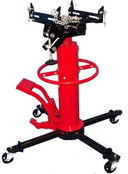 1/2 Ton Heavy Duty Tall Transmission Jack Hydraulic 1000 lbs Cap 34-5/8" To 73-5/8" Lift Range