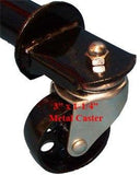 1/2 Ton Heavy Duty Tall Transmission Jack Hydraulic 1000 lbs Cap 34-5/8" To 73-5/8" Lift Range