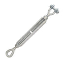 1/2 x 12" Turnbuckle Jaw Eye Galvanized Steel 2200 LBS Marine Boat Shade Sail