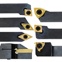 1/2" 7 PC INDEXABLE CARBIDE INSERTS TURNING TOOL BIT SET