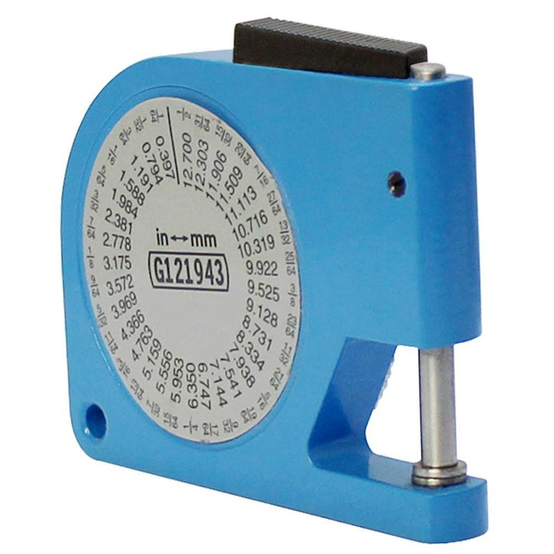 1/2" Pocket Dial Thickness Gauge Gage Micrometer Measurement Tool