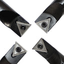 1/2" Shank Indexable Boring Bar 4 Pc Set w/ TCMT Inserts