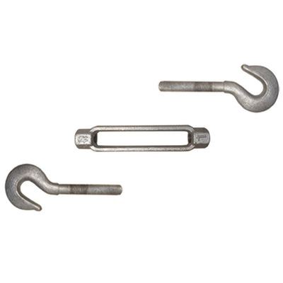 1/2'' x 6'' Turnbuckle HOOK HOOK Pulley Galvanized Drop Forge 1/2 x 6 Turnbuckle