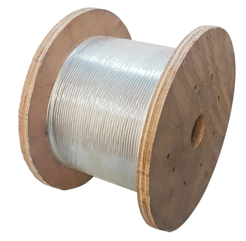 1/4" 1x19 Stainless Steel Cable Railing Wire Rope Grade 316 500 Feet Length