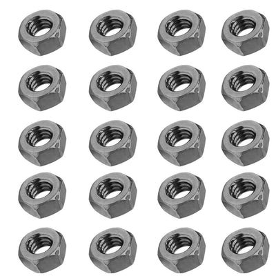1/4'' -20 Size Stainless Steel Hex Nut Type 316 UNC With Set Of 20 PC Left Hand Thread