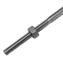 5 Pcs  Marine T316 Stainless Steel Right Hand Thread 1/4" -20 UNC Threaded Drop Pin