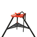 1/8" - 6" Portable Tristand Pipe Chain Vise Base Machine Stand Holder Foldable Legs Tray