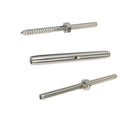 1/8" Lag Stud Swage and Swage Tensioner w Lag Screw Combo Stainless Steel 316