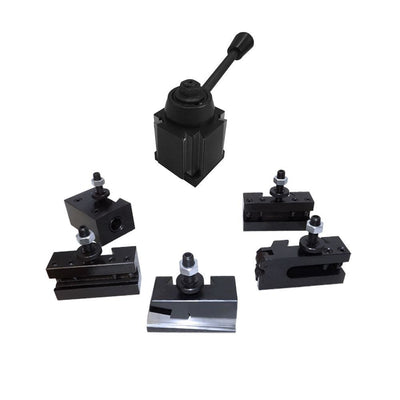 10 - 15" High Precision BXA Wedge Tool Post Set CNC Quick Change Lathe Holders 250-222 250-201