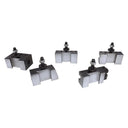 10 - 15" High Precision BXA Wedge Tool Post Set CNC Quick Change Lathe Holders 250-222 250-201