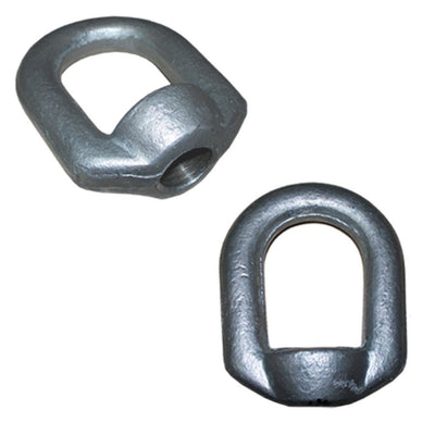 10 EYE NUT 5/16" Bail 3/8" Tap Thread Drop Forged Carbon Steel 1,250-lbs