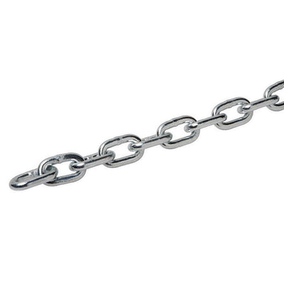 10 Ft T316 Stainless Steel 1/2'' Proof Coil Welded Link Chain 4,500 WLL