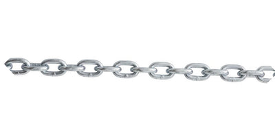 10 Ft T316 Stainless Steel 3/8''  Proof Coil Welded Link Chain 2,650 WLL