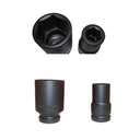 10 PC 1" Drive Deep Impact Socket Chrome Molybdenum 2" SAE