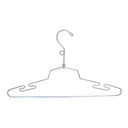 10 Pc 16" Clothes Hangers Display Lingerie Store Fixture Chrome Finish w/ Loop