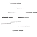 10 PC 316 Stainless Steel Lag Stud Swage Cable Railing for 1/8" Cable