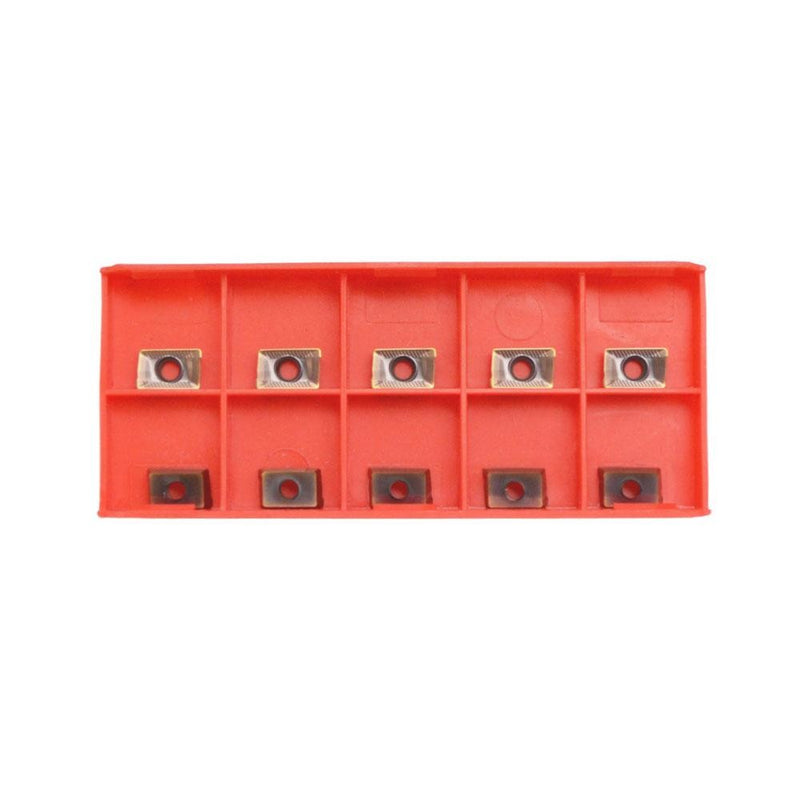 10 Pc APKT1003 Indexable Carbide Inserts End Mill Bit Carbide Threading CNC Lathing Blade