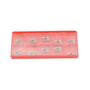 10 Pc APKT1003 Indexable Carbide Inserts End Mill Bit Carbide Threading CNC Lathing Blade