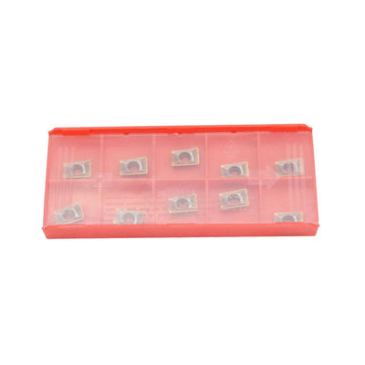 10 Pc APKT1003 Indexable Carbide Inserts End Mill Bit Carbide Threading CNC Lathing Blade
