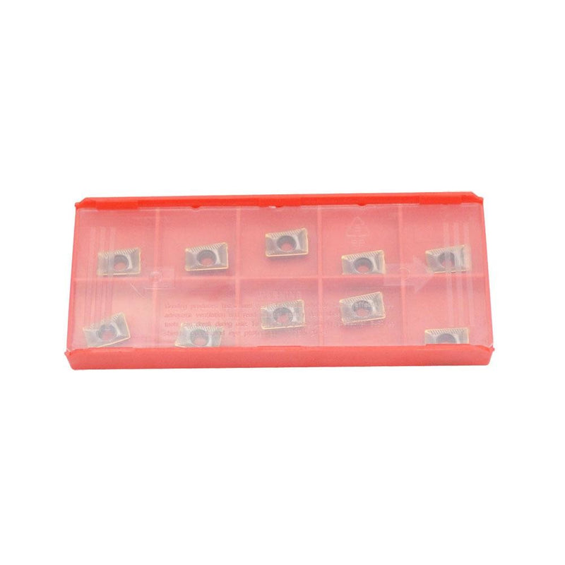 10 Pc APKT1003 Indexable Carbide Inserts End Mill Bit Carbide Threading CNC Lathing Blade