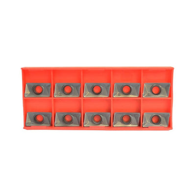 10 Pc APKT1604 Indexable Carbide Inserts End Mill Bit Threading CNC Lathing